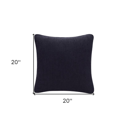 Black Linen Pillow