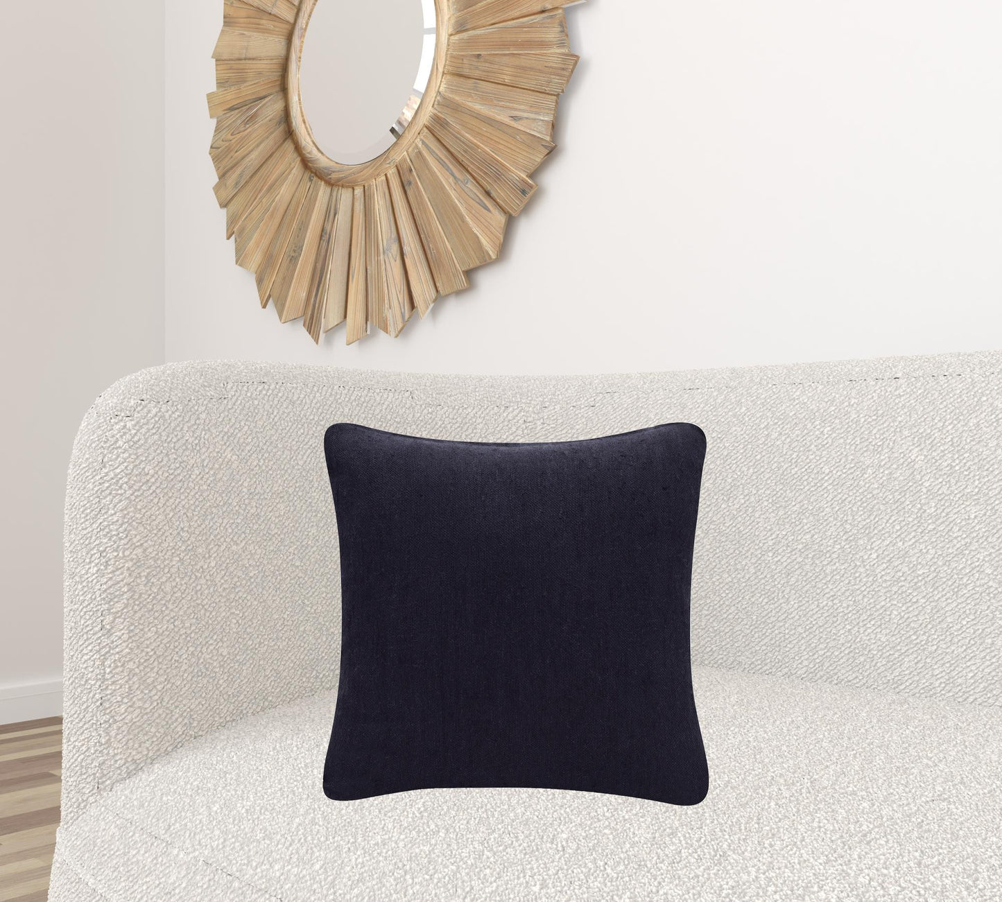 Black Linen Pillow