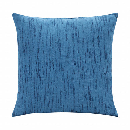 Ocean Blue Linen Pillow