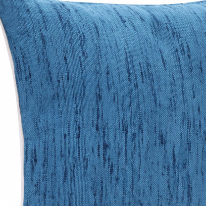 Ocean Blue Linen Pillow