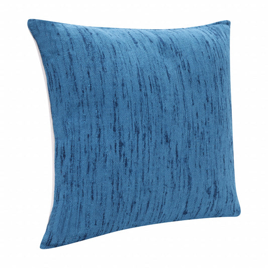 Ocean Blue Linen Pillow