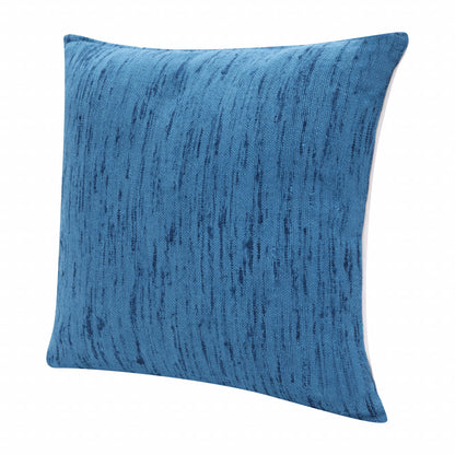 Ocean Blue Linen Pillow