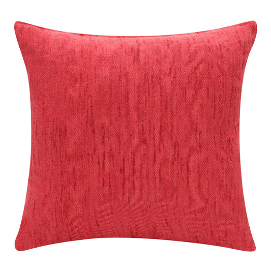 Coral Linen Pillow