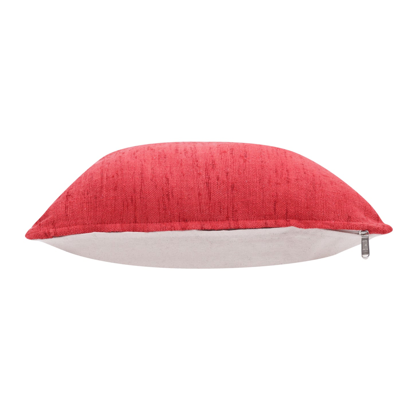 Coral Linen Pillow