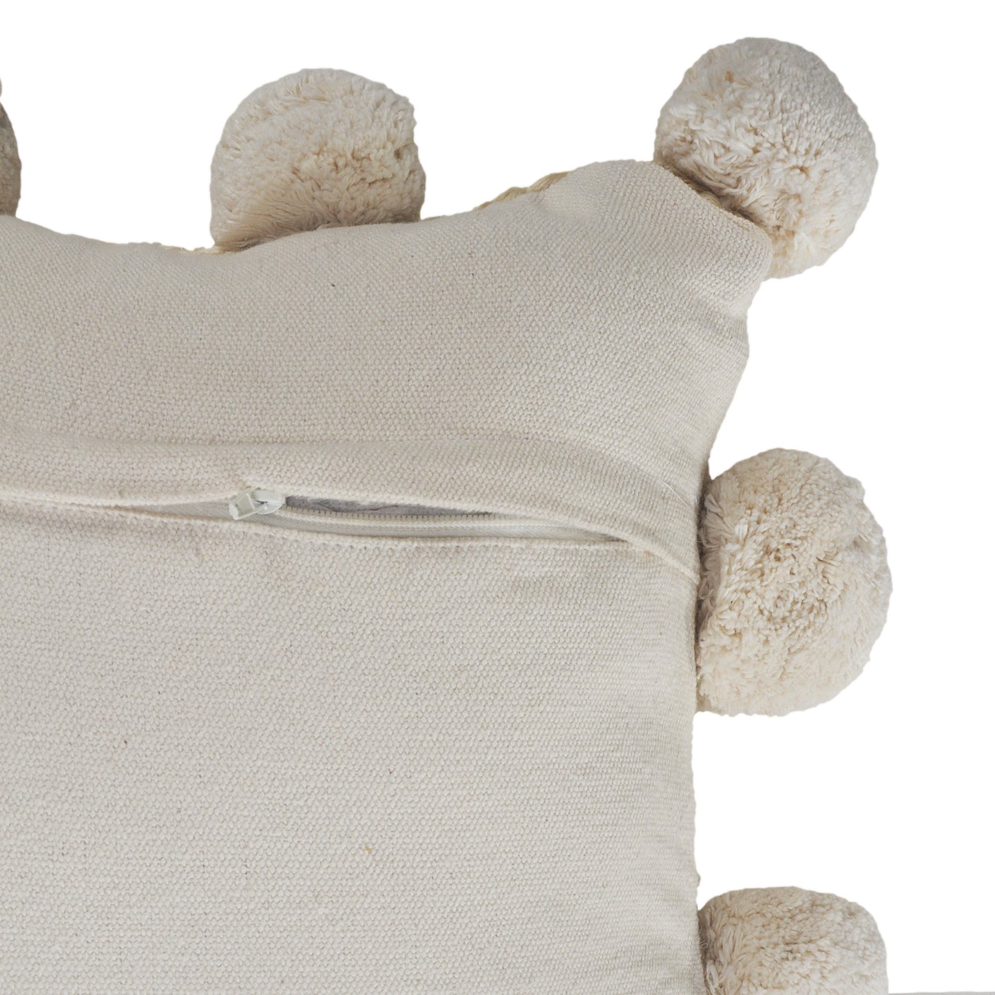 Tan Jute Pillow