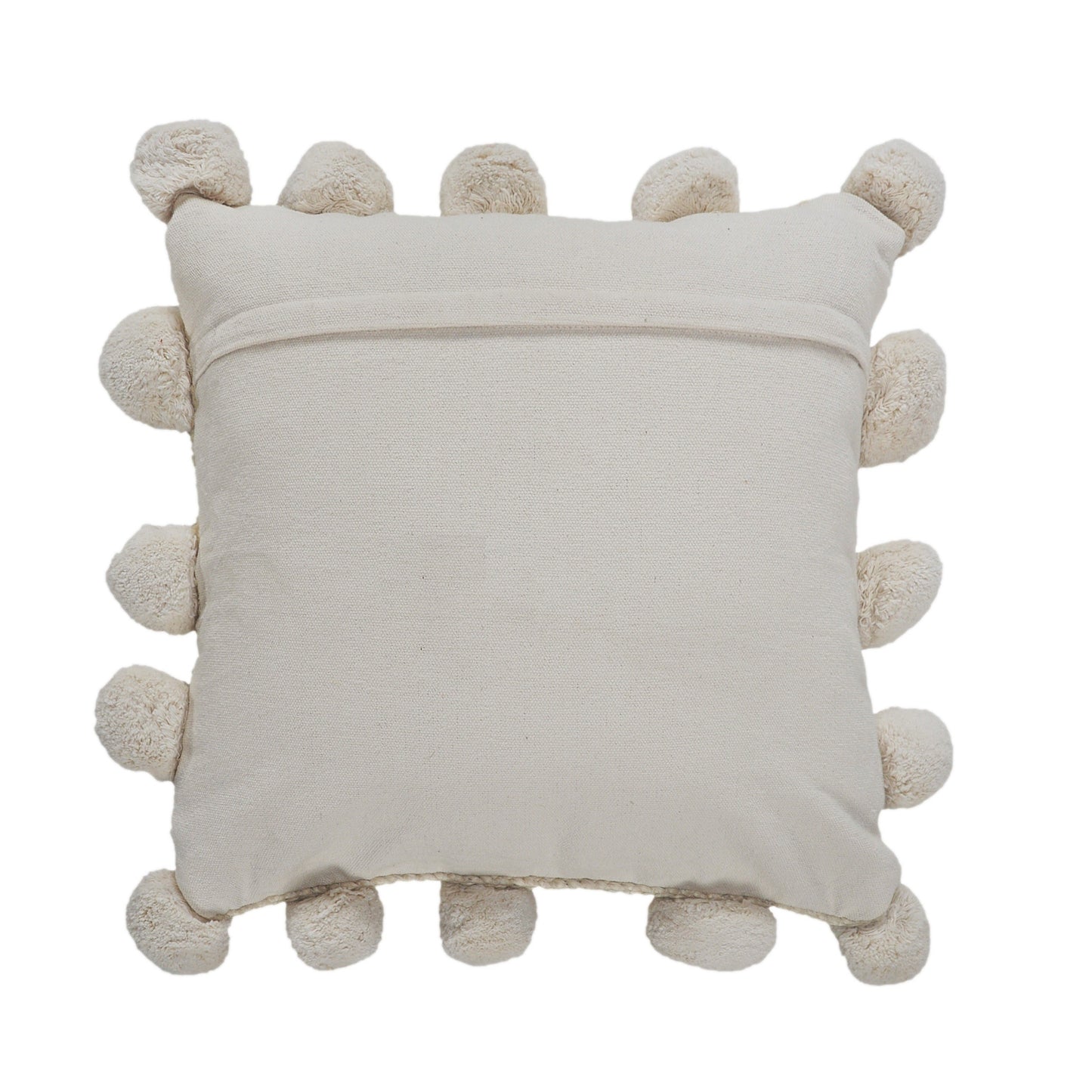 Tan Jute Pillow
