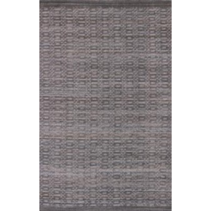 8 x 10 Charcoal & Rust Hand Loomed Rug