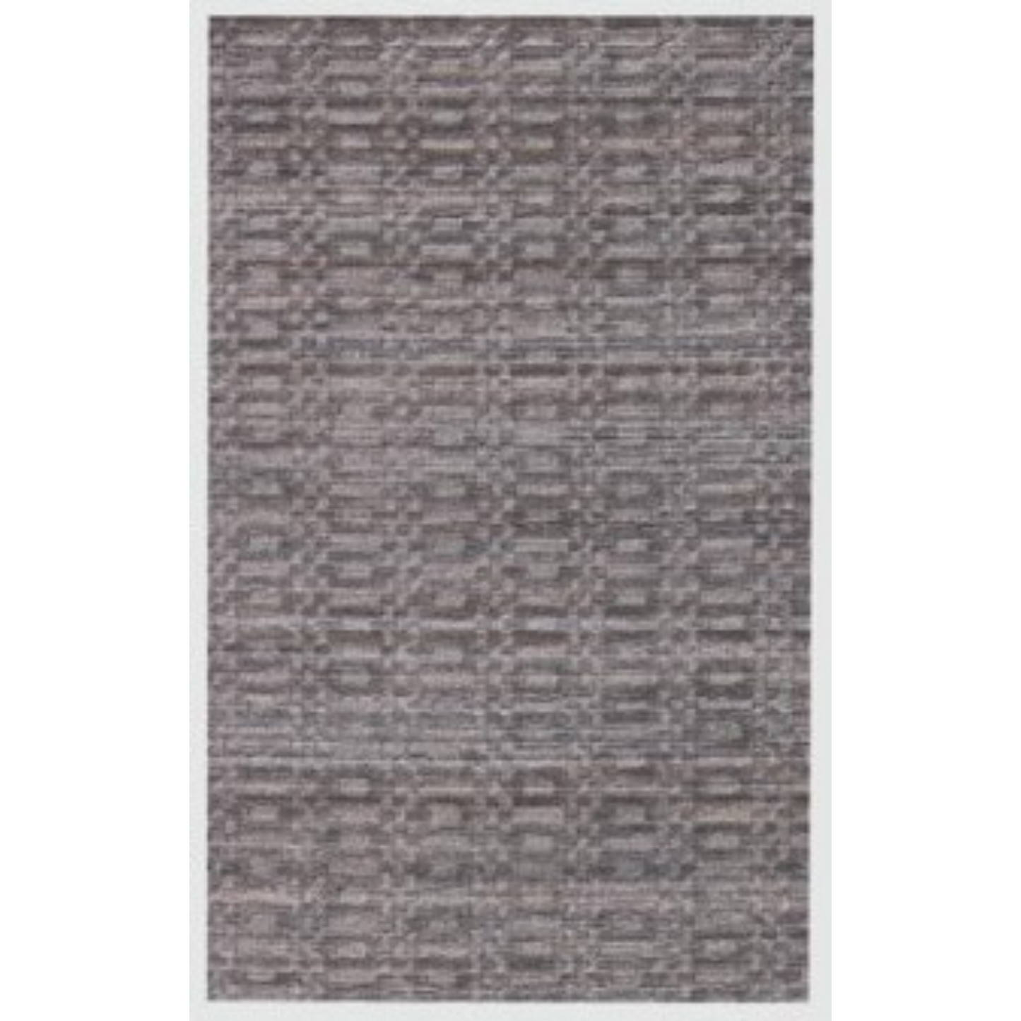 9 x 12 Charcoal & Rust Hand Loomed Rug