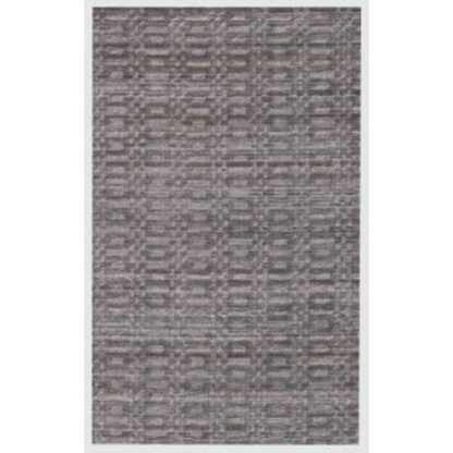 9 x 12 Charcoal & Rust Hand Loomed Rug