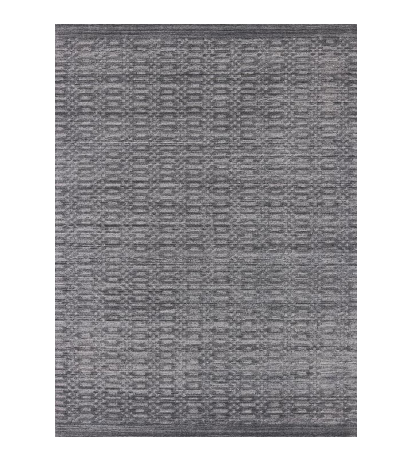 9 x 12 Charcole & Dark Grey Hand Loomed Rug