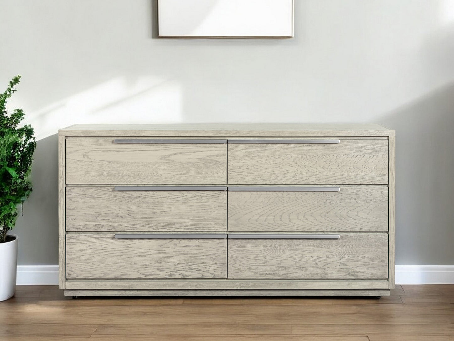 Antique Champagne Wood Poly Resin Chest