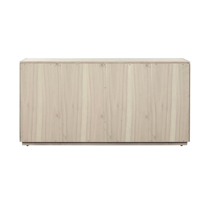 Gray Solid Wood Six Drawer Double Dresser image 4