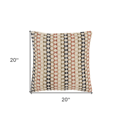 Blue & Green Cotton Pillow