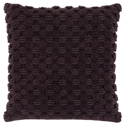 Wine Cotton Pillow w/ Texture