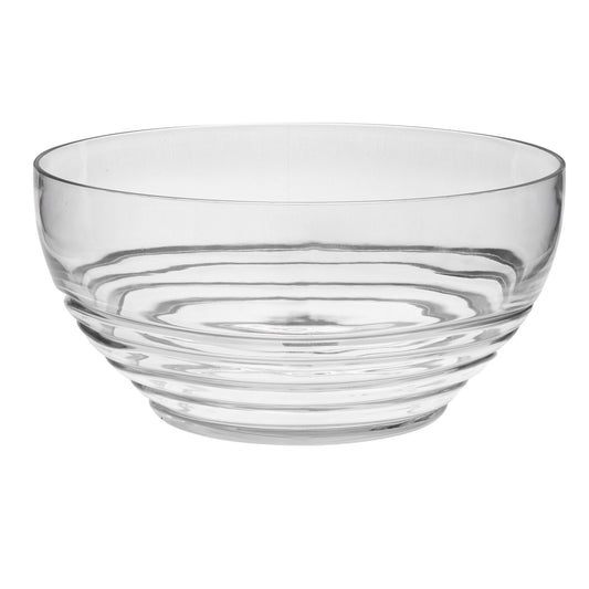 Clear Acrylic Round Salad Bowl