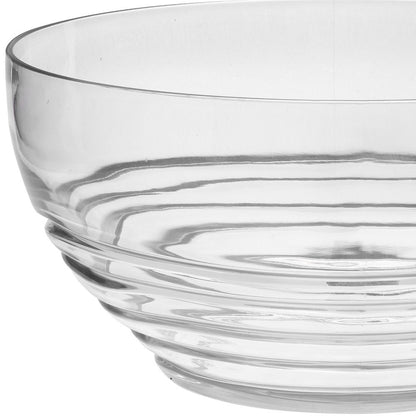 Clear Acrylic Round Salad Bowl