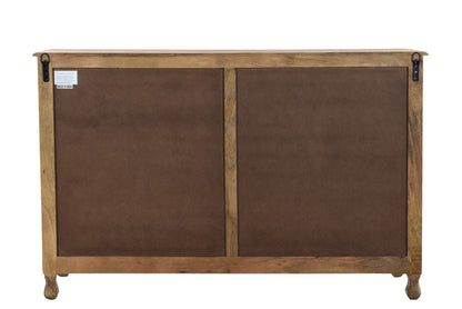 Refined Beige High Gloss Dresser