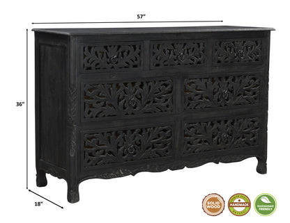 Refined Wenge High Gloss Dresser