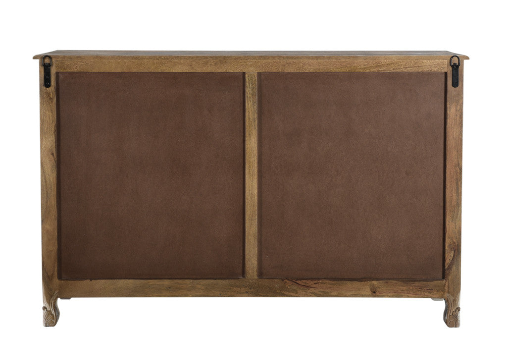 Gray Solid Wood Seven Drawer Dresser image 7