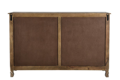 Gray Solid Wood Seven Drawer Dresser image 7