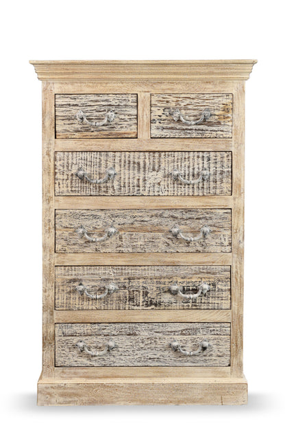 Ivory Pine Wood Dresser