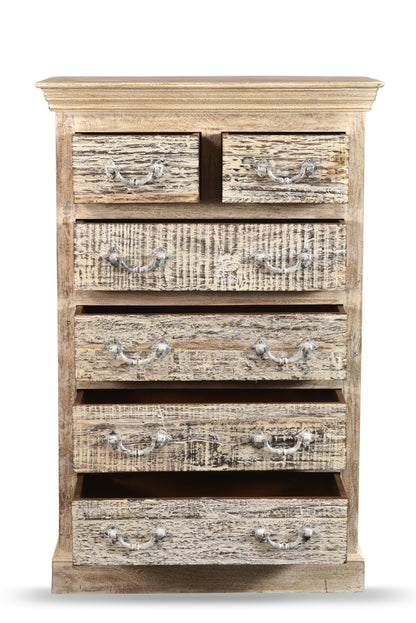 Ivory Pine Wood Dresser
