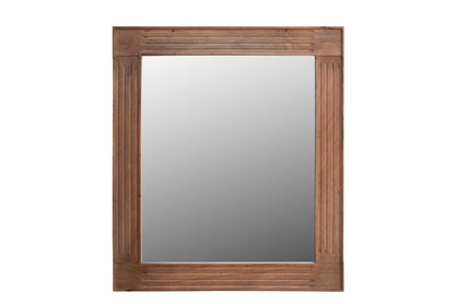 Brown Dresser Solid Wood Mirror