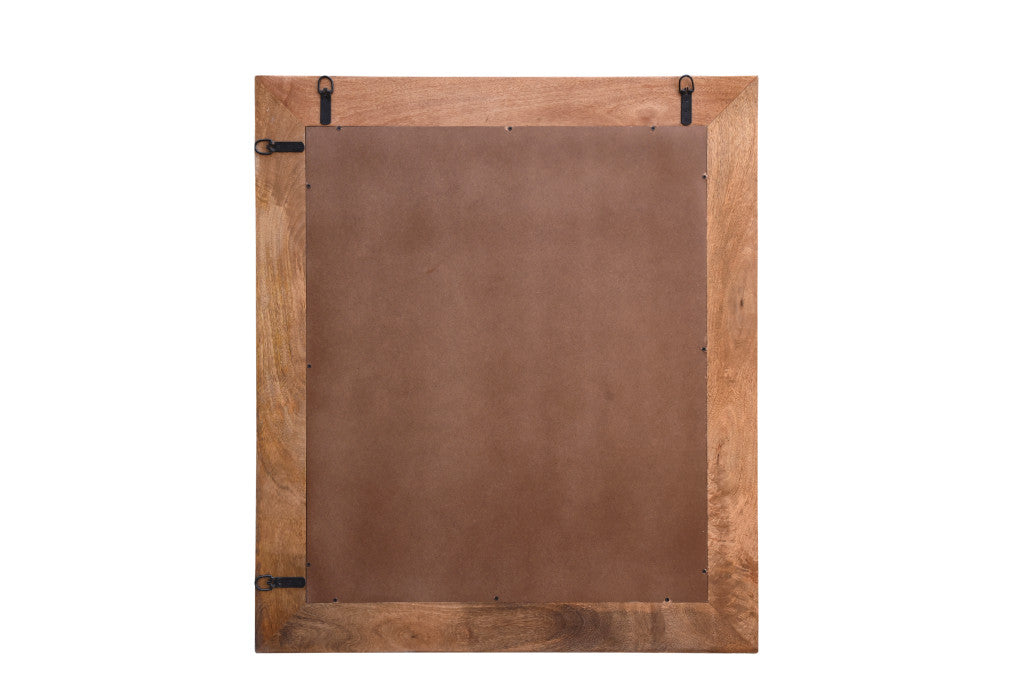 Brown Dresser Solid Wood Mirror
