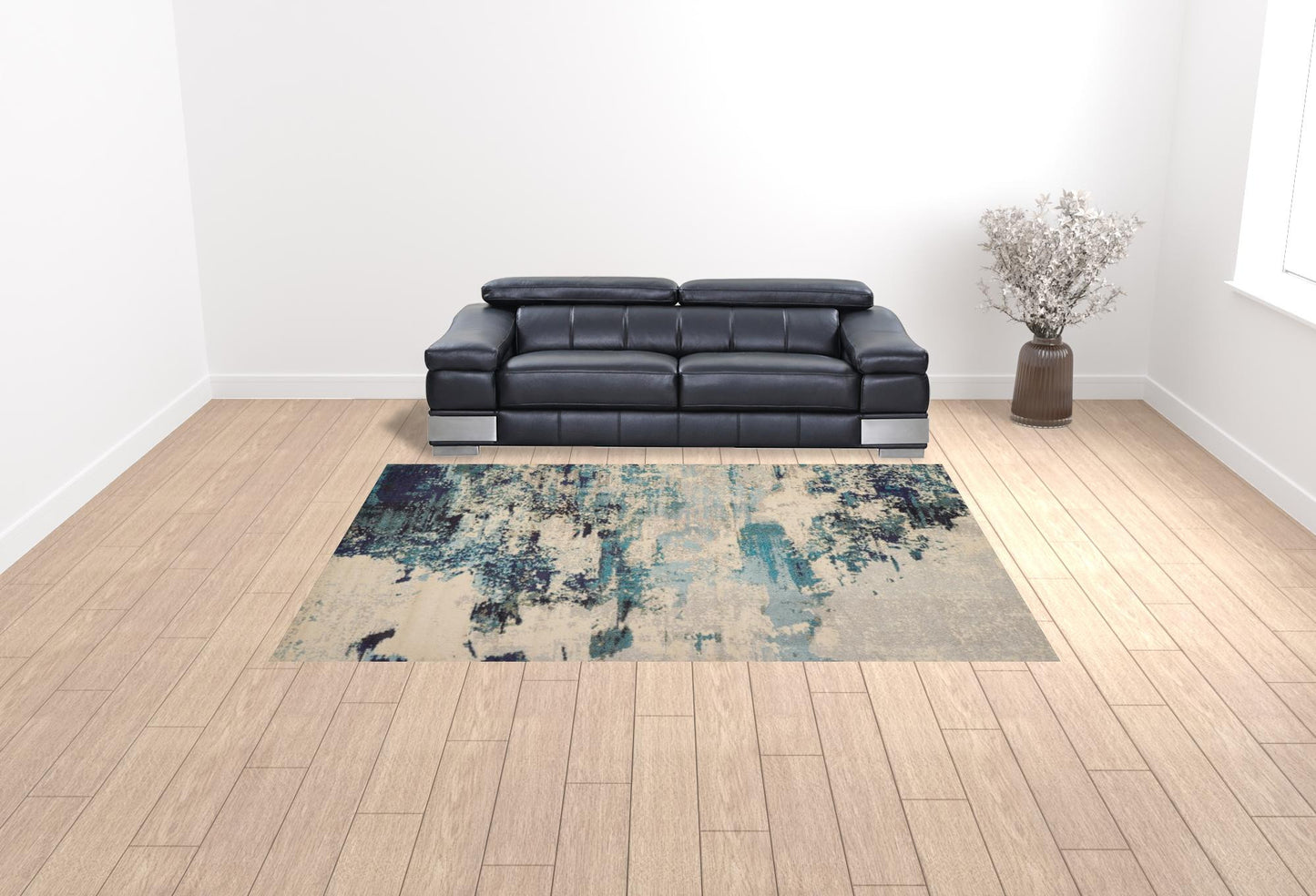 9 x 12 Ivory Power Loom Rug