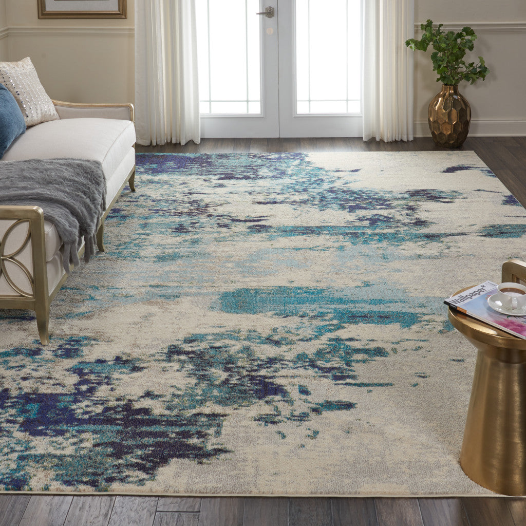 9 x 12 Ivory Power Loom Rug