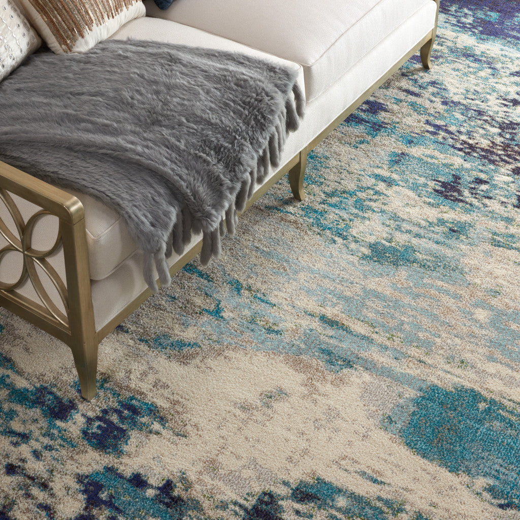 9 x 12 Ivory Power Loom Rug
