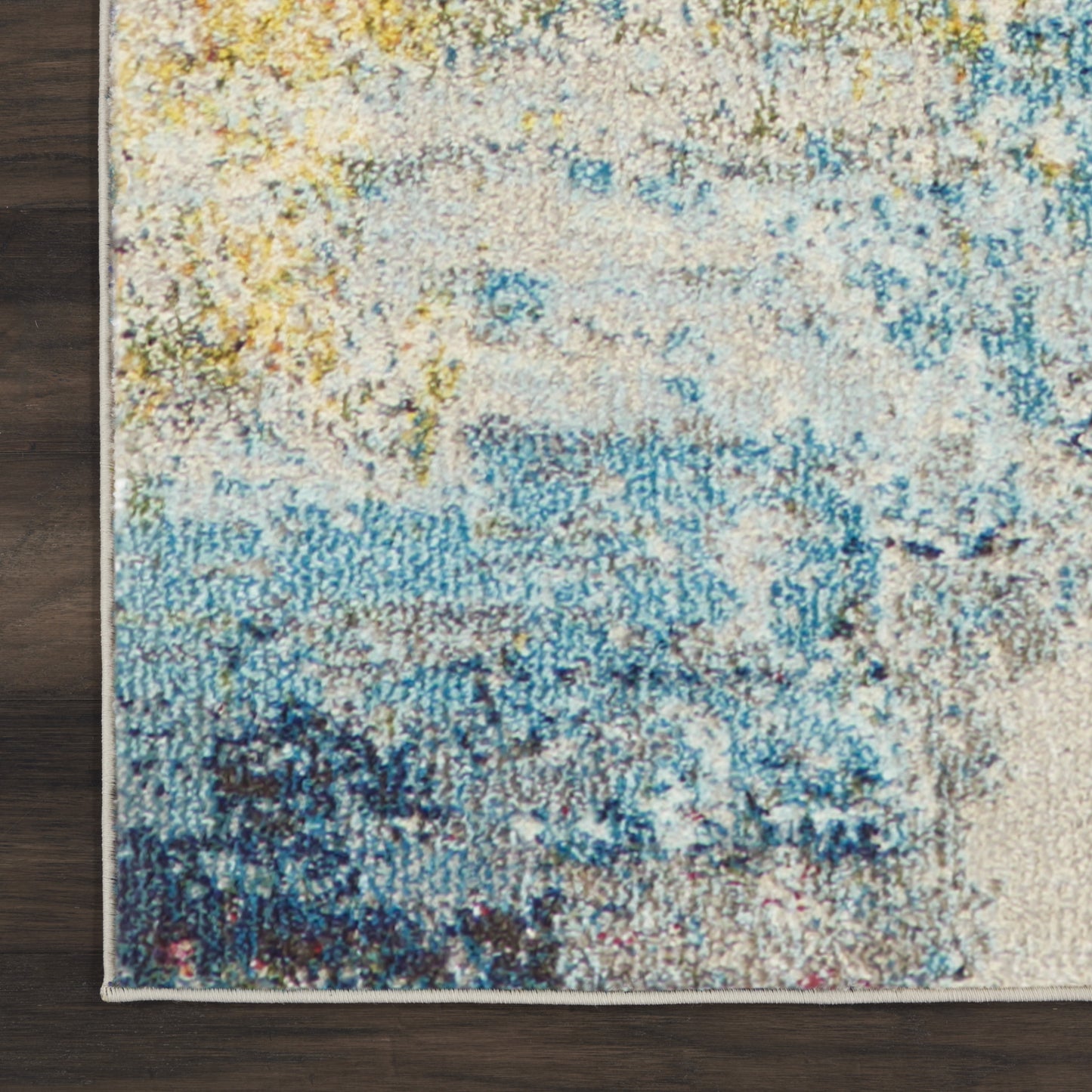 12 x 15 Blue & Gray Power Loom Rug