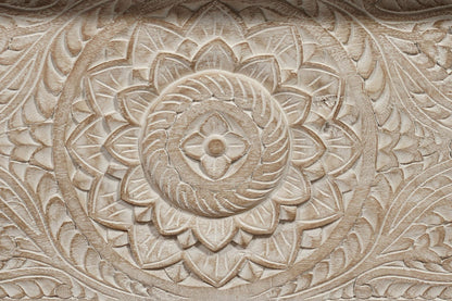 Natural Solid Wood Distressed Lift Top Coffee Table image 8