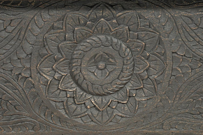Black Solid Wood Distressed Lift Top Coffee Table image 8