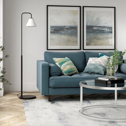 Black Floor Lamp w/ Shade