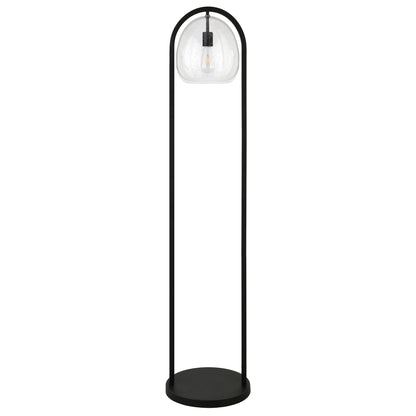 Black Column Floor Lamp w/ Shade