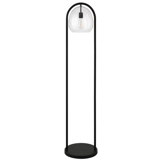 Black Column Floor Lamp w/ Shade