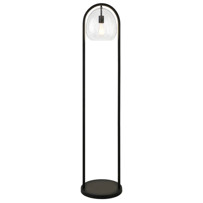 Black Column Floor Lamp w/ Shade