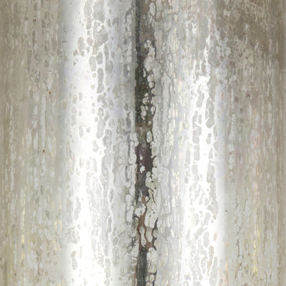 Black Floor Lamp w/ Gold Mercury Glass Globe