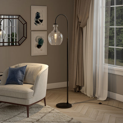 Black Floor Lamp w/ Shade