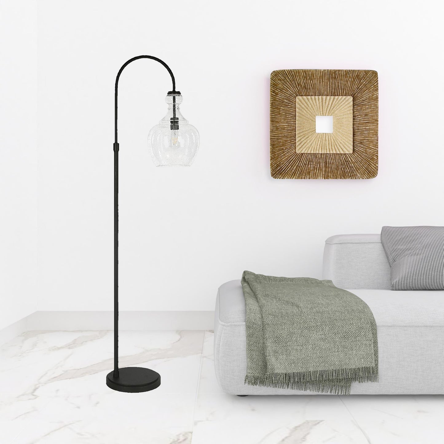 Black Floor Lamp w/ Shade