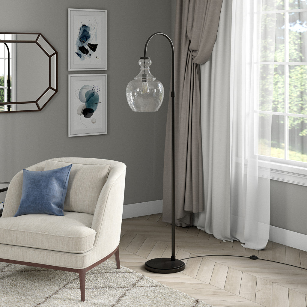 Black Floor Lamp w/ Shade