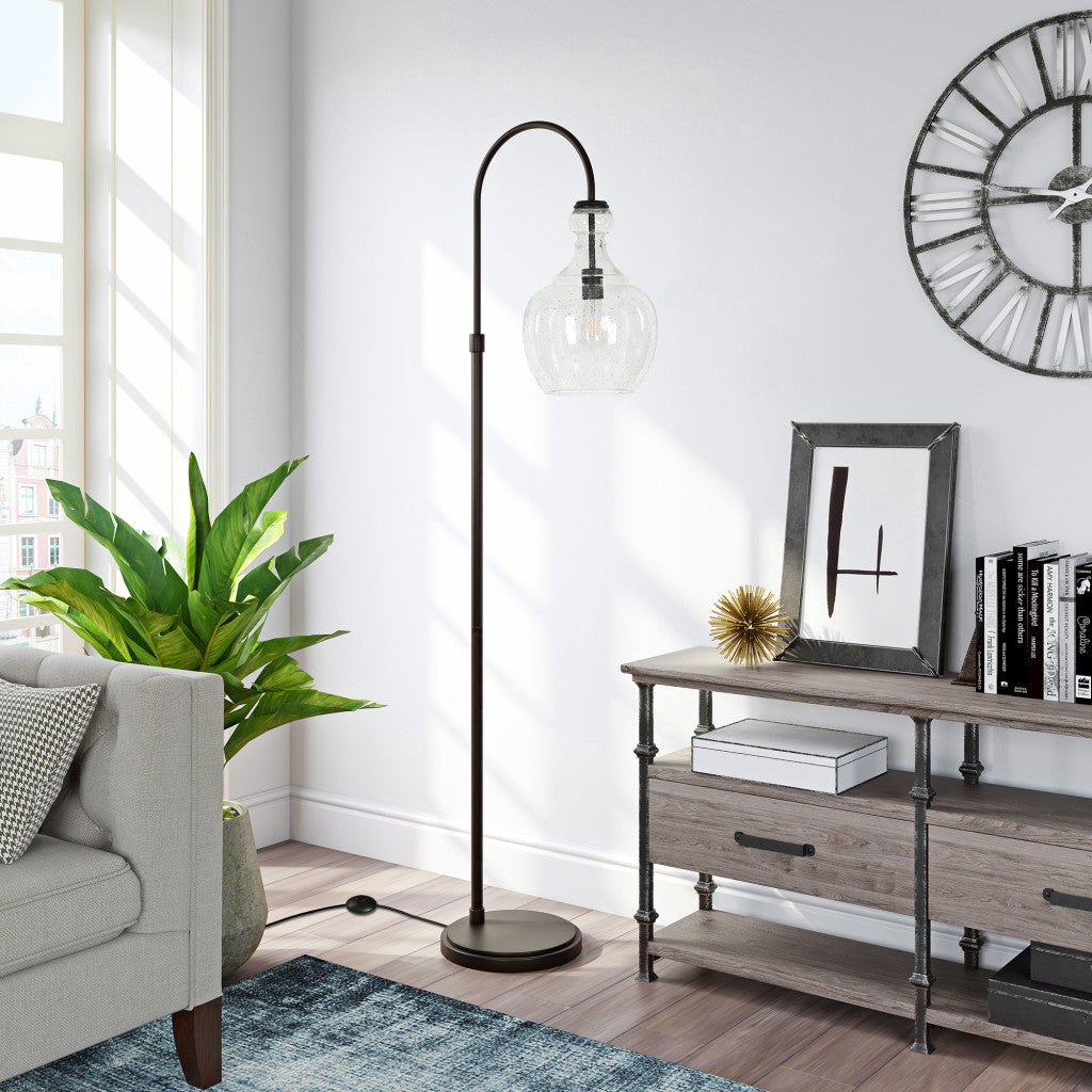 Black Floor Lamp w/ Shade