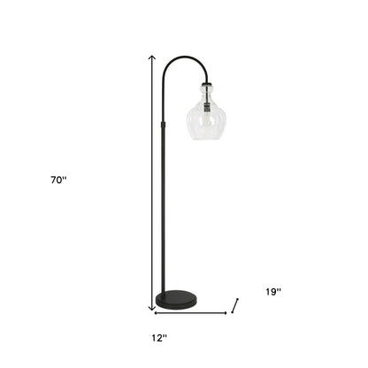 Black Floor Lamp w/ Shade