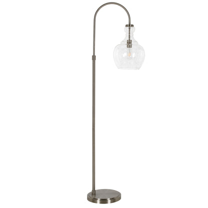 Nickel Floor Lamp w/ Shade