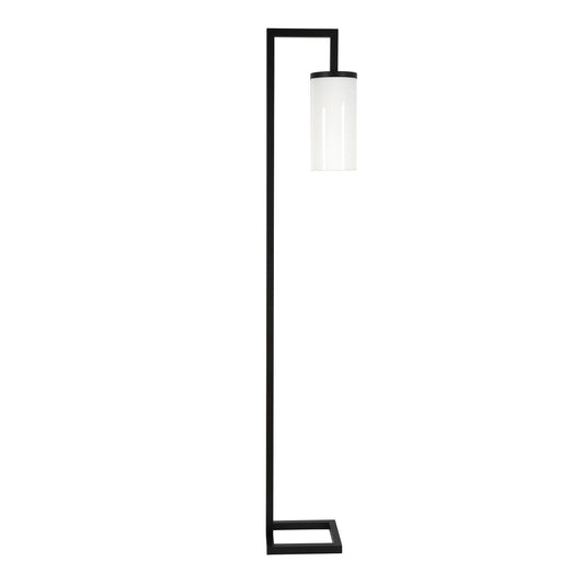 Black Reading Floor Lamp w/ Shade