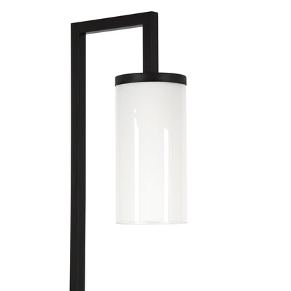 Black Reading Floor Lamp w/ Shade