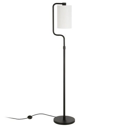Black Reading Floor Lamp w/ Shade