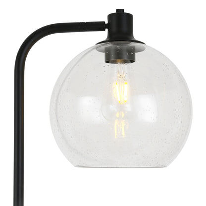 Black Adjustable Reading Floor Lamp w/ Shade