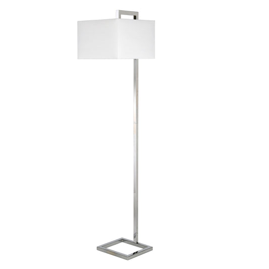 Nickel Floor Lamp w/ Shade